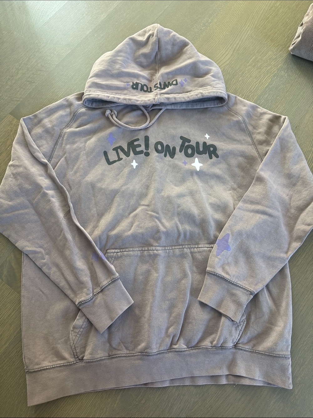 Dwts live on tour purple hoodie